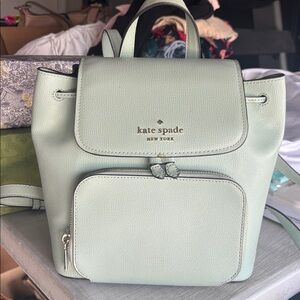 Kate Spade Mint Green Backpack